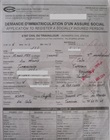 Demande d'immatriculation CNPS  de l'assuré social 